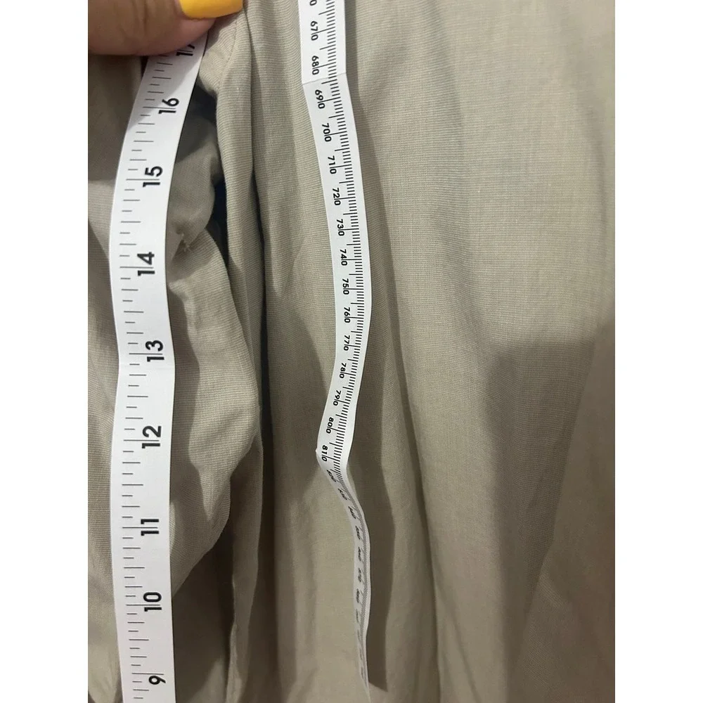Structure Men's Tan Button Down Shirt - Picture 3 of 4